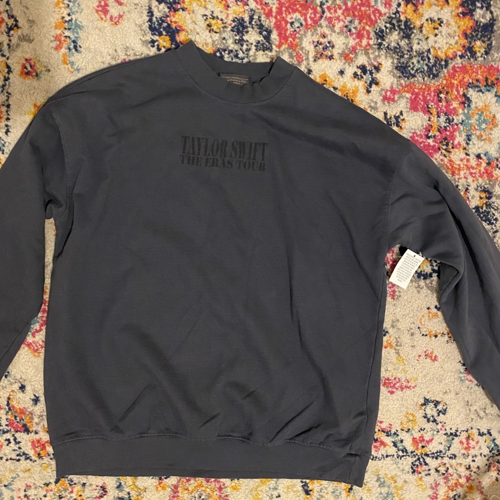 Taylor Swift | The Eras Tour Official Blue Crewneck